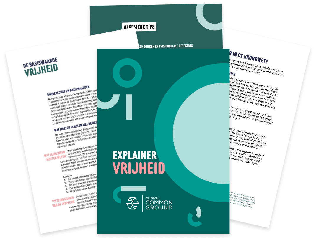 Explainer Vrijheid en zelfbeschikking | bureau Common Ground